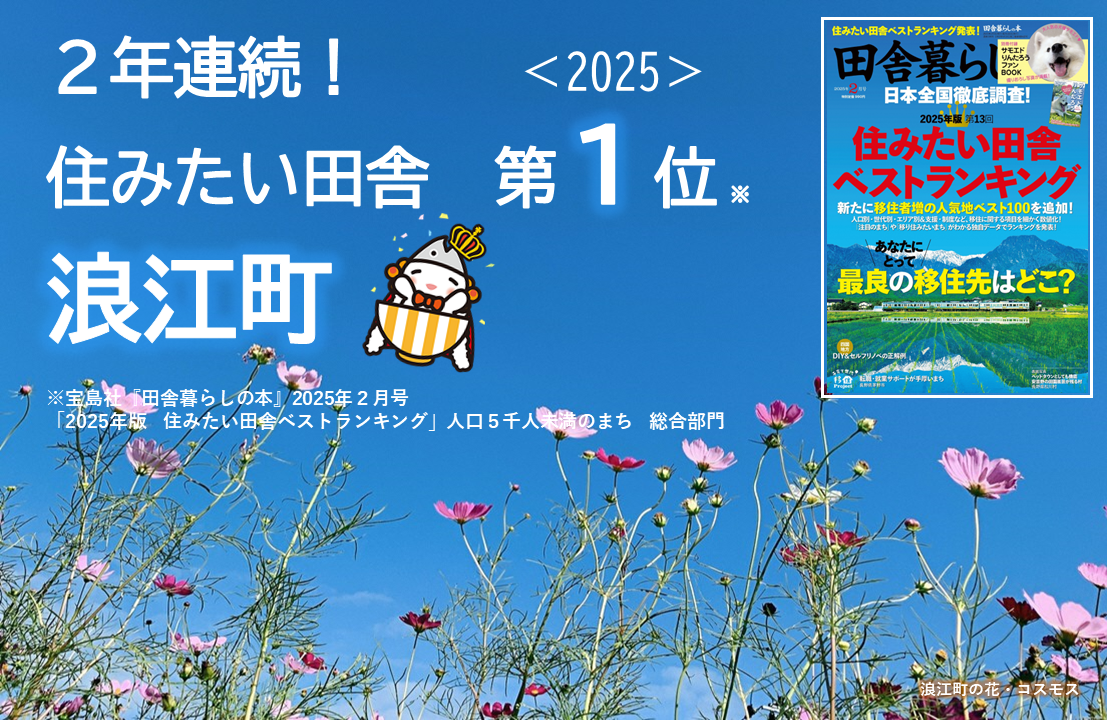 2025年盤 第13回 住みたい田舎ベストランキング 宝島社