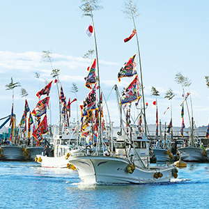 請戸漁港出初式(1)